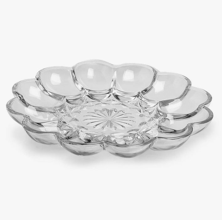 Glass Egg Tray